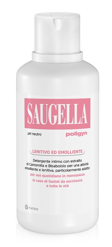 SAUGELLA POLIGYN PH NEUTRO DETERGENTE INTIMO LENITIVO ED EMOLLIENTE 500 ML - dottorbianchi.it