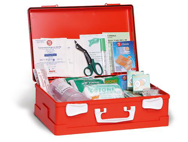 PACCHETTO DI MEDICAZIONE REINTEGRO DEL PACCO BASE COMPLETO ALLEGATO1 DM 388 DEL 15/07/2003 - dottorbianchi.it