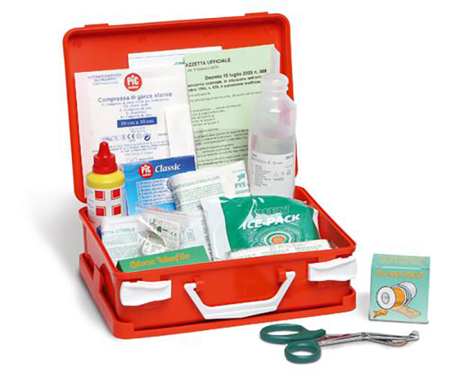 PACCHETTO DI MEDICAZIONE REINTEGRO DEL PACCO BASE COMPLETO ALLEGATO 2 DM 388 DEL 15/07/2003 - dottorbianchi.it