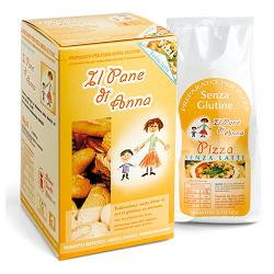 IL PANE DI ANNA PIZZA SENZA LATTE 500 G - dottorbianchi.it