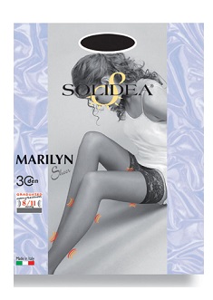 MARILYN 70 SHEER CALZA AUTOREGGENTE BRONZE 4L - dottorbianchi.it