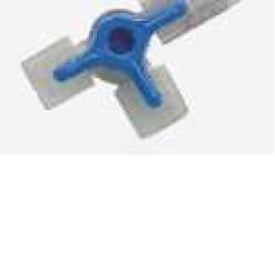 RUBINETTO A 3 VIE DELTA 3W WHITE CONNETTORI LUER LOCK GIREVOLI 1 PEZZO - dottorbianchi.it