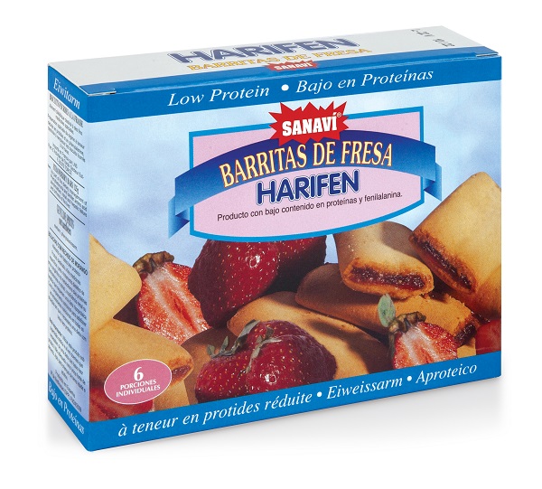 HARIFEN SNACK FRAGOLA 125 G - dottorbianchi.it