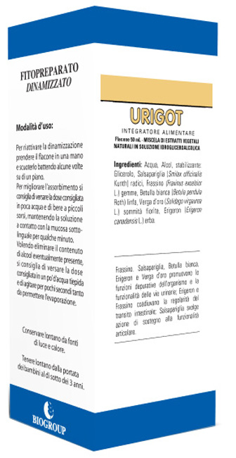 URIGOT 50 ML SOLUZIONE IDROALCOLICA - dottorbianchi.it