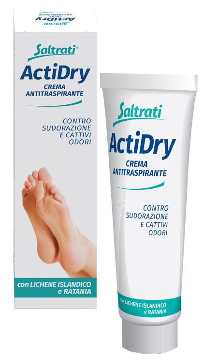 SALTRATI ACTIDRY CREMA ANTITRASPIRANTE 100 ML - dottorbianchi.it