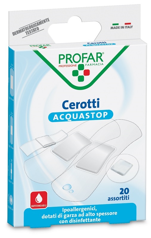 CEROTTO ACQUASTOP ASSORTITI PROFAR 20 PEZZI - dottorbianchi.it