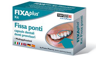 CEMENTO PROVVISORIO PER PONTI FIXAPLUS KIT 1 PEZZO - dottorbianchi.it