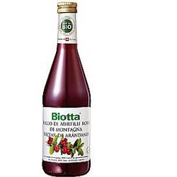 BIOTTA SUCCO DI MIRTILLO ROSSO 500 ML - dottorbianchi.it