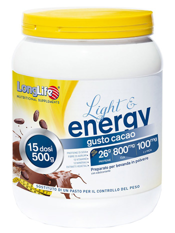 LONGLIFE LIGHT & ENERGY CACAO 500 G - dottorbianchi.it