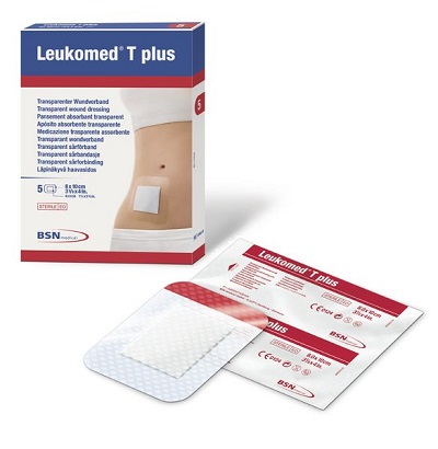 LEUKOMED T PLUS MEDICAZIONE POST-OPERATORIA TRASPARENTE IMPERMEABILE 10X25 CM - dottorbianchi.it