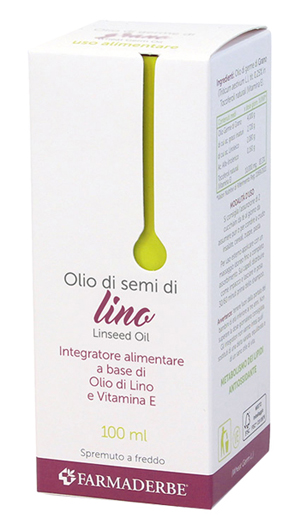 OLIO ALIMENTARE LINO SEMI 100 ML - dottorbianchi.it