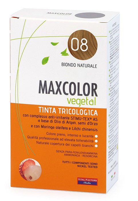 MAX COLOR VEGETAL 08 TINTURA 140 ML - dottorbianchi.it