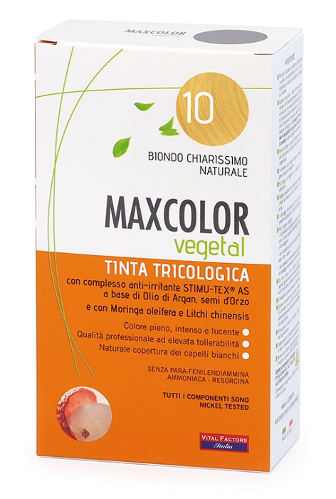 MAX COLOR VEGETAL 10 TINTURA 140 ML - dottorbianchi.it