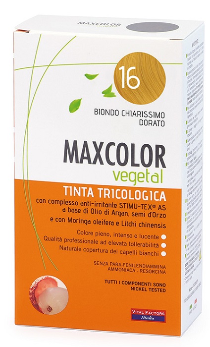 MAX COLOR VEGETAL 16 TINTURA 140 ML - dottorbianchi.it