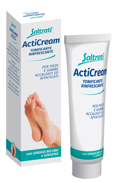 SALTRATI ACTICREAM TONIFICANTE RINFRESCANTE PER PIEDI E GAMBE 100 ML - dottorbianchi.it