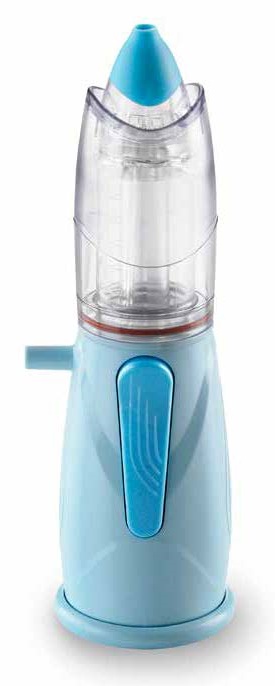 AEROSOL PER ALTE VIE RESPIRATORIE RINOWASH COLORE AZZURRO CON CAMPANA UNIVERSALE - dottorbianchi.it