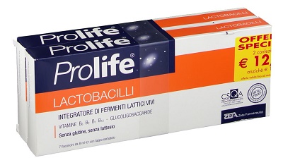 PROLIFE LACTOBACILLI DUE CONFEZIONI DA 7 FLACONCINI DA 8 ML - dottorbianchi.it