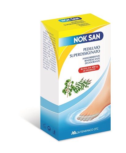 NOK SAN PEDILUVIO SUPEROSSIGENATO 400 G - dottorbianchi.it