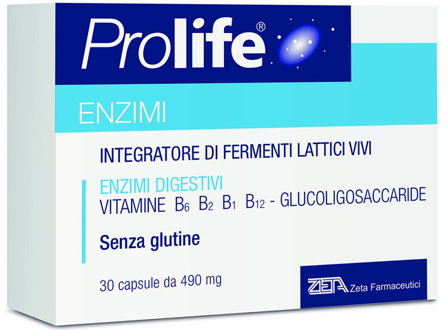 PROLIFE ENZIMI 30 CAPSULE - dottorbianchi.it