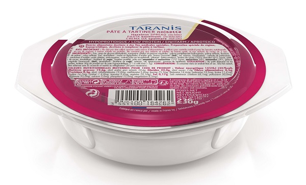 TARANIS CREMA SPALMABILE ALLA NOCCIOLA 230 G - dottorbianchi.it