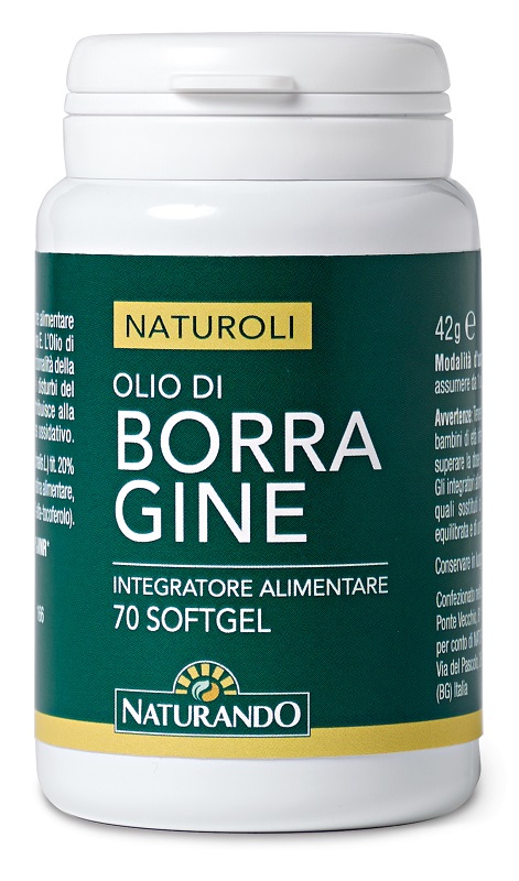 I NATUROLI OLIO DI BORRAGINE 70 CAPSULE MOLLI - dottorbianchi.it
