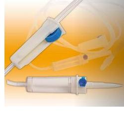 DEFLUSSORE PER INFUSIONE STERILE FLEBO SENZA AGO CON ROLLER CURA IN APIROGENO MONOUSO 1 PEZZO - dottorbianchi.it