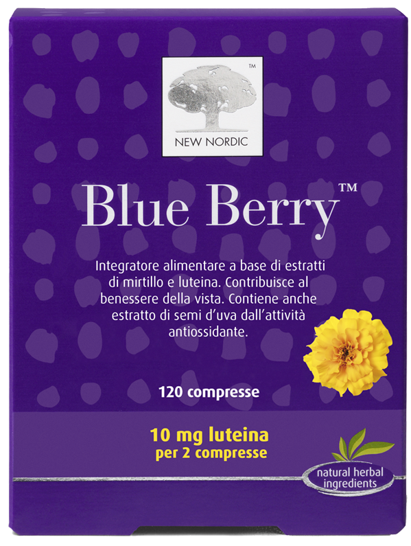 BLUE BERRY 120 COMPRESSE - dottorbianchi.it