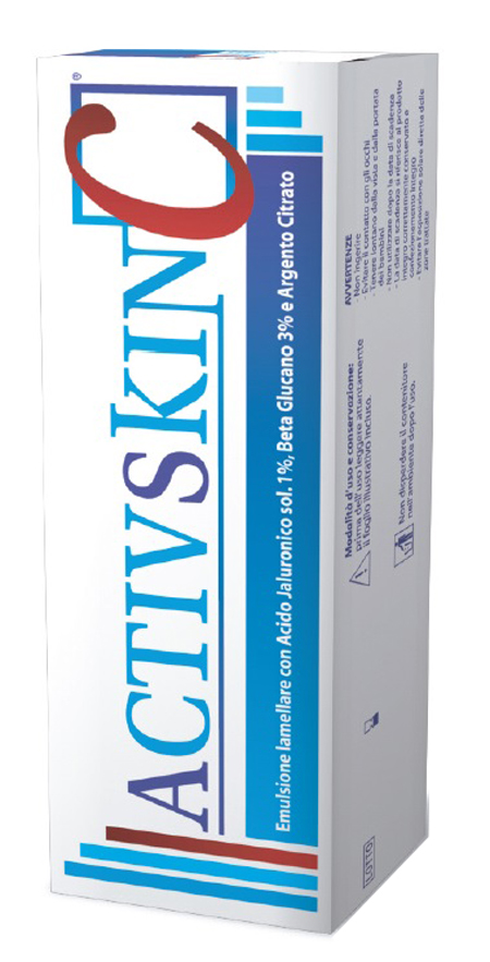 EMULSIONE IAMELLARE ACTIV SKIN CON ACIDO JALURONICO 1% BETA GLUCANO 3% E ARGENTO CITRATO 30 ML - dottorbianchi.it