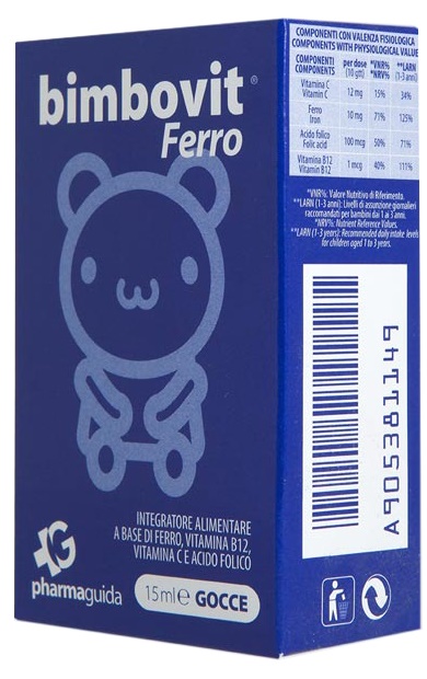 BIMBOVIT FERRO GOCCE 15 ML - dottorbianchi.it
