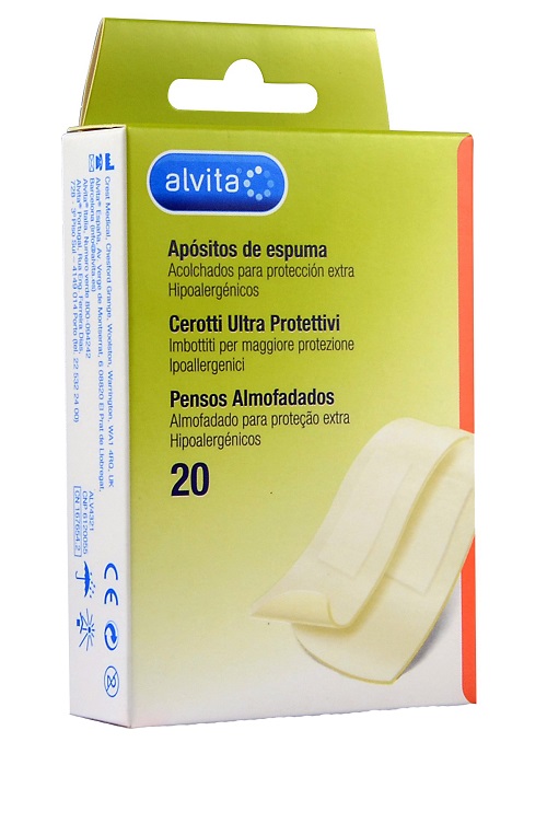 CEROTTO ULTRA PROTEZIONE 20 PEZZI ALVITA - dottorbianchi.it