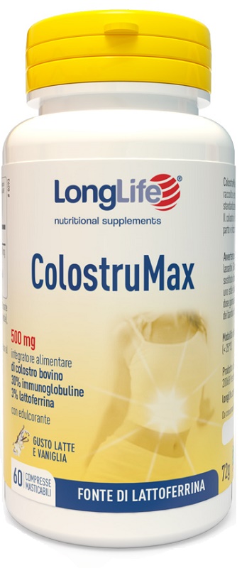 LONGLIFE COLOSTRUMAX 60 COMPRESSE - dottorbianchi.it