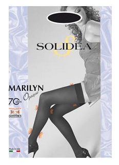 MARILYN 70 OPACO CALZA AUTOREGGENTE NERO 3 - dottorbianchi.it
