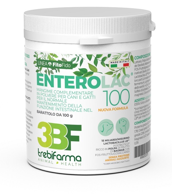 ENTEROLAC POLVERE BARATTOLO 100 G - dottorbianchi.it