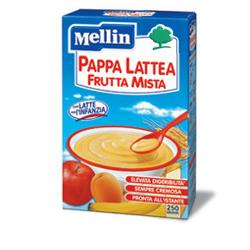 MELLIN PAPPA LATTE FRUTTA 250 G NUOVO FORMATO - dottorbianchi.it