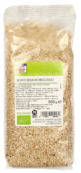 SESAMO BIO 500 G - dottorbianchi.it