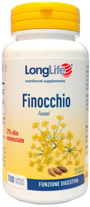 LONGLIFE FINOCCHIO 1% 100 CAPSULE VEGETALI - dottorbianchi.it