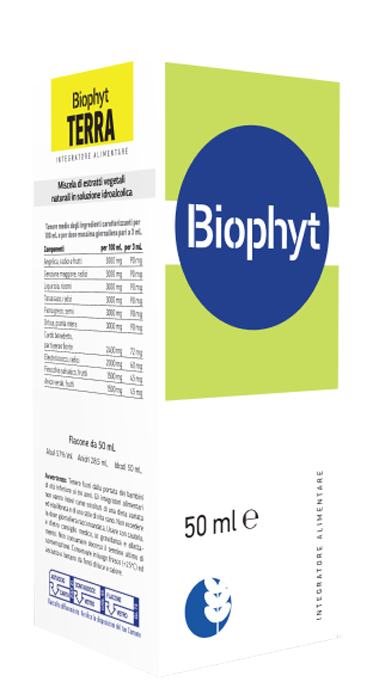 BIOPHYT TERRA 50 ML SOLUZIONE IDROALCOLICA - dottorbianchi.it