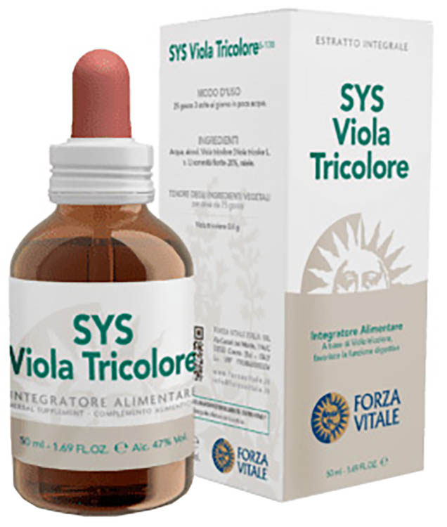 SYS VIOLA TRICOLORE GOCCE 50 ML - dottorbianchi.it