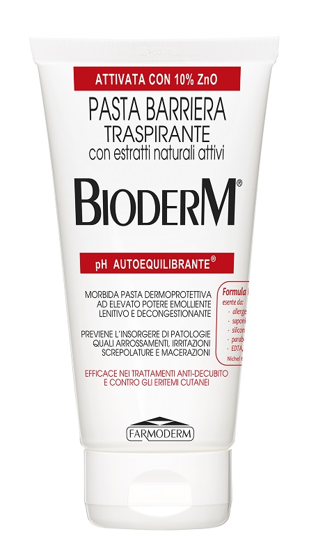 BIODERM PASTA BARRIERA TRASPIRANTE PH AUTOEQUILIBRANTE 150 ML - dottorbianchi.it