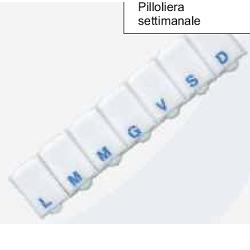 PILLOLIERA SITTIMANALE PLASTICA - dottorbianchi.it