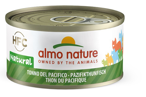 ALMO NATURE CAT TONNO PACIFICO 70 G - dottorbianchi.it