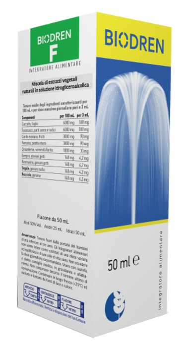 BIODREN F 50 ML SOLUZIONE IDROALCOLICA - dottorbianchi.it