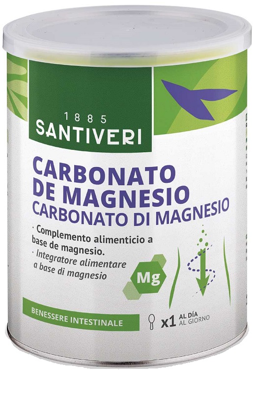 CARBONATO MAGNESIO 110 G SANTIVERI - dottorbianchi.it