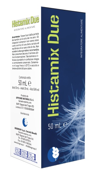HISTAMIX DUE 50 ML SOLUZIONE IDROALCOLICA - dottorbianchi.it