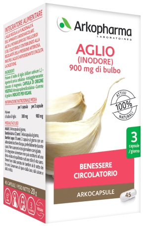 ARKO CAPSULE AGLIO 45 CAPSULE - dottorbianchi.it