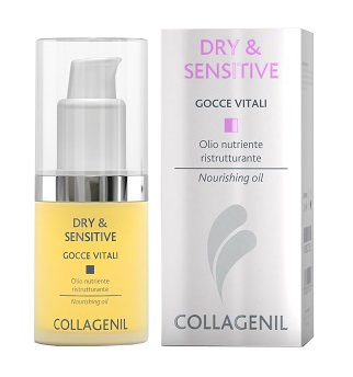 COLLAGENIL DRY & SENSITIVE GOCCE VITALI 30 ML - dottorbianchi.it