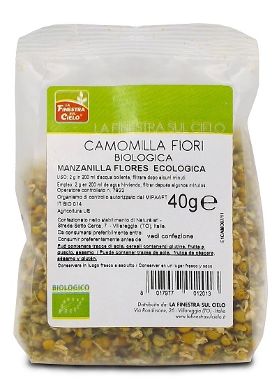FSC CAMOMILLA FIORI INTERI BIO 40 G - dottorbianchi.it