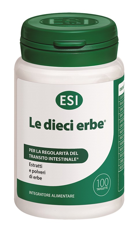 ESI LE DIECI ERBE 100 TAVOLETTE - dottorbianchi.it