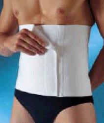 CIZETA ORTO' FLEXA FASCIA POSTOPERATORIA H 27 LEGGERA POLIESTENSIVA COTONE BIANCO 2 - dottorbianchi.it