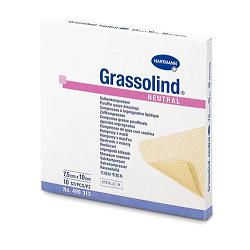 GARZA PARAFFINATA GRASSOLIND 7,5X10CM 10 PEZZI - dottorbianchi.it